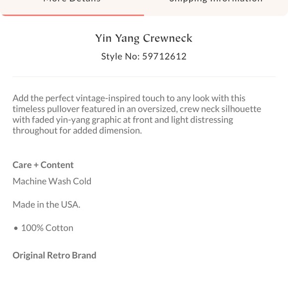 Free People |  Yin Yang Crewneck Sweatshirt - Picture 6 of 6